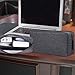 dealcase Electronics Accessories Case, Durable Small Electronics Accessories Storage Bag Compatible Laptop Charger Various USB, Cables, Cords and Power Travel Gadget Carry Bag, Dark Gray(Small+Big)