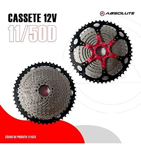Grupo 12 Vel Absolute Bike 1x12 Pedivela Cassete Corrente