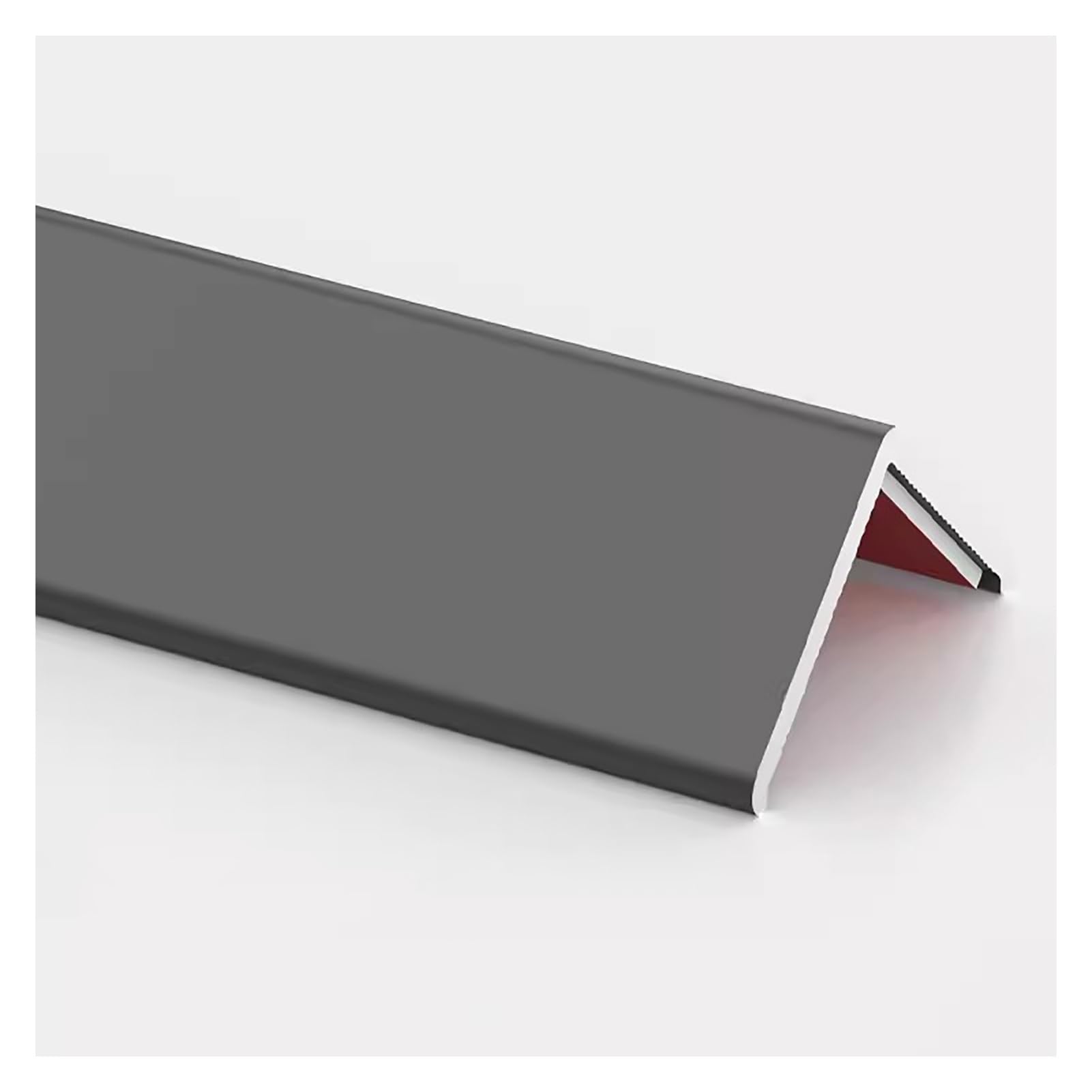 Corner Guard, Titanium Aluminum Alloy Edge Strip, L-shaped Right Angle Tile Edge Trim Decorative Strip(Gray,2x100cm/0.8x39in)