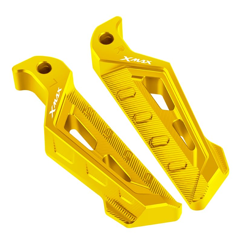 Repose-Pieds Arrière Xmax 300 125 Pédale Passager Moto pour Scooter Yamaha Xmax 250 400 2017-2024