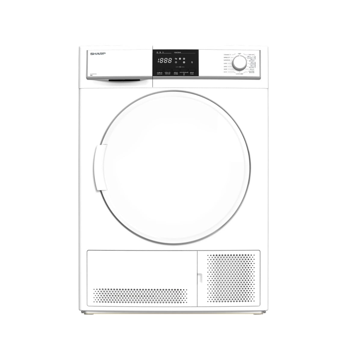 Sèche-linge frontal SHARP KDNCB7S7PW91