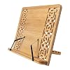 boekenstandaard Verstelbare leesboekhouder dienblad pagina Papier clips opvouwbare tablet kookboek draagbare stevige…