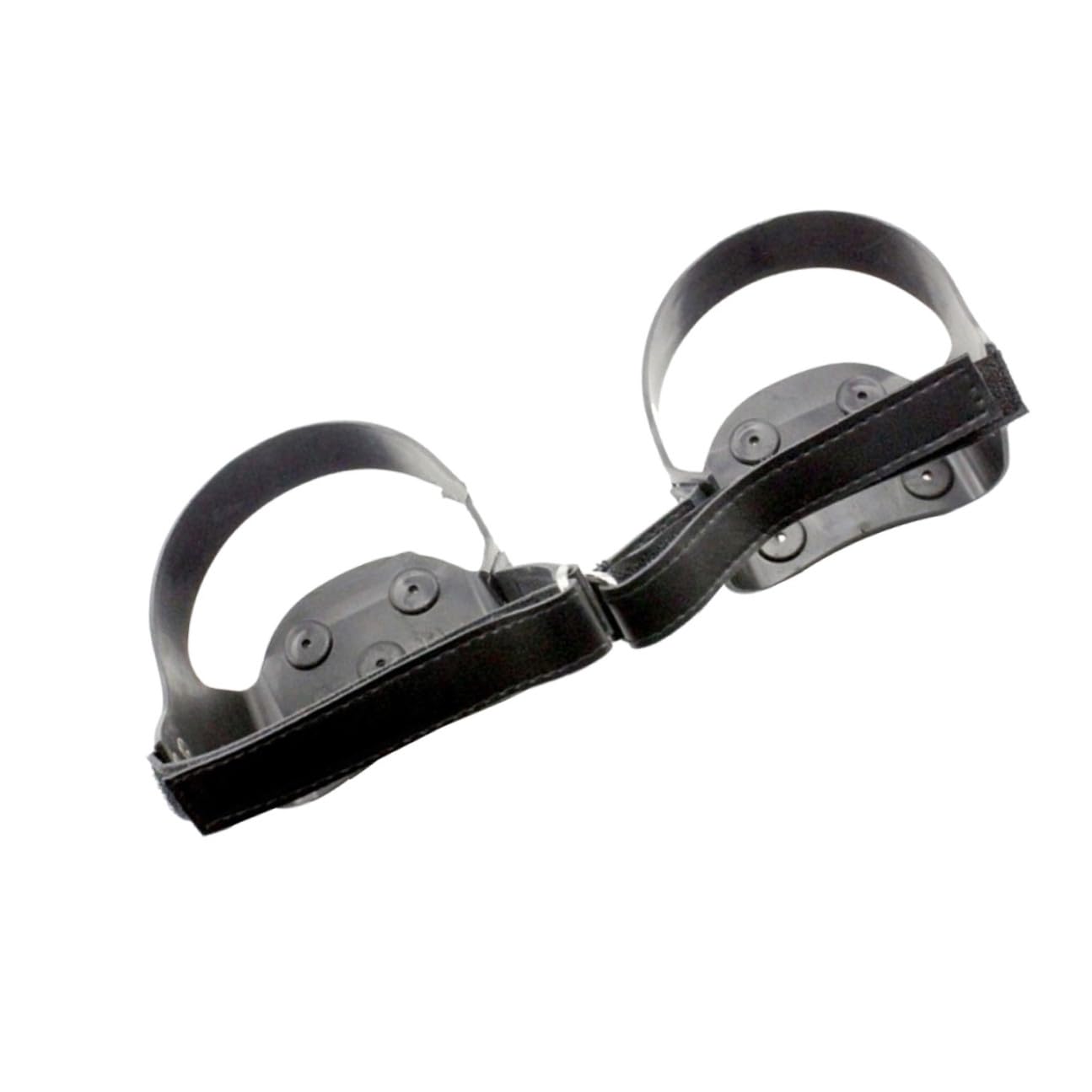 Ramponi da Ghiaccio in Silicone con Denti per Scarpe Donna Tacchetti Antiscivolo Leggeri e Resistenti con Fascia Riflettente per Corsa Arrampicata e Trekking Sicuro su Superficie