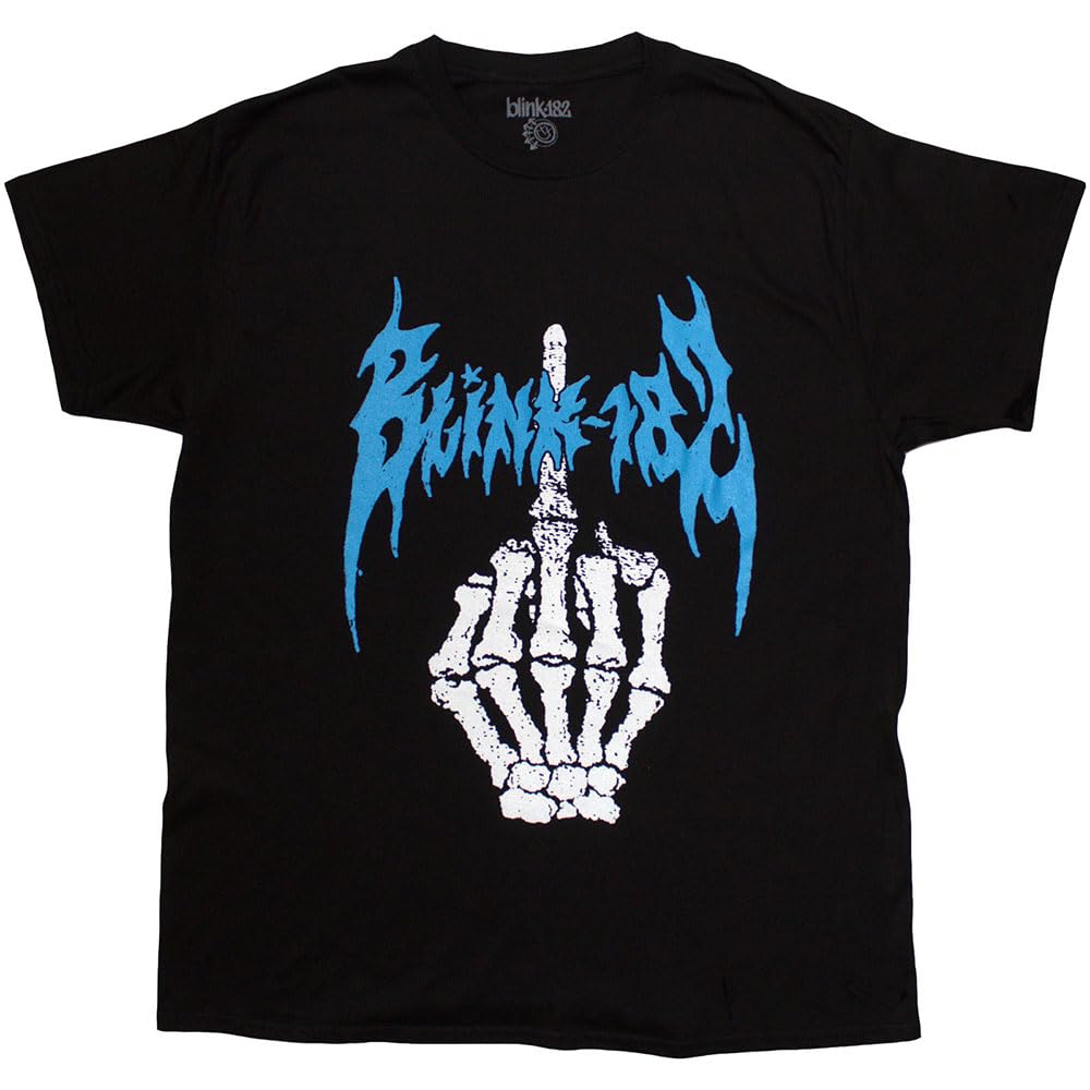 Rock Off officially licensed products Blink-182 Middle Finger T Shirt XL Black