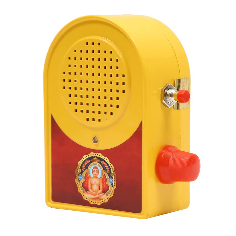 BISMAADH 7 in 1 Jain Religious Continuous Spiritual Navkar Chanting Mantra Pooja Box Devotional Just Plug & Play