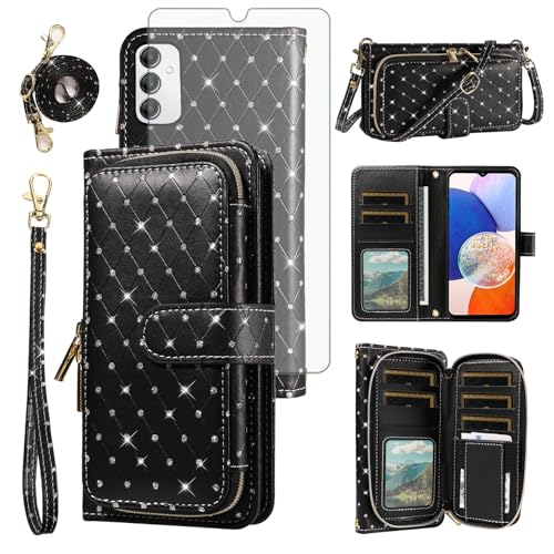 Coque Samsung Galaxy A14 5G rigide Asuwish ZSZXLLB housse anti-rayure