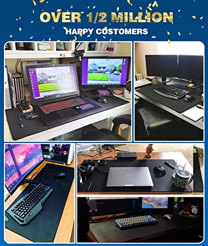 image for KTRIO Large Gaming Mouse Pad with Superior Micro-Weave Cloth, Extended