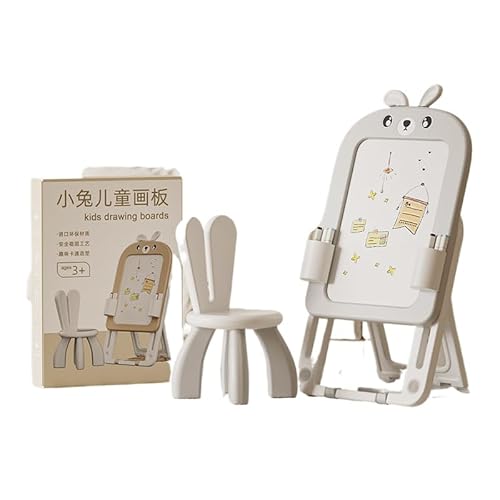 MYJYG 折りたたみ式お絵かきボード ホワイトボード 子供用 大型 知育玩具 高さ調節可能 お絵かきボード マグネット 磁気吸引 磁気ペン ライティングボード (お絵描きボード,?色)