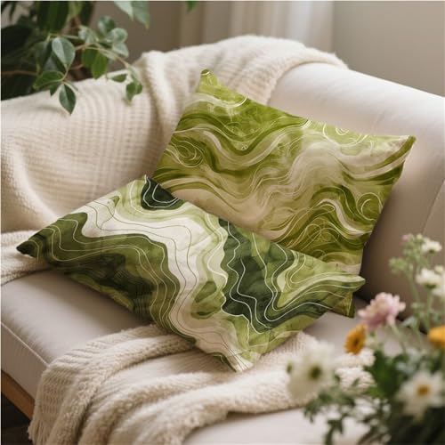 Housse coussin extérieur imperméable 50x70 anti-tache rectangulaire - 4