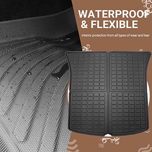 YEE PIN Tappetino per bagagliaio compatibile con