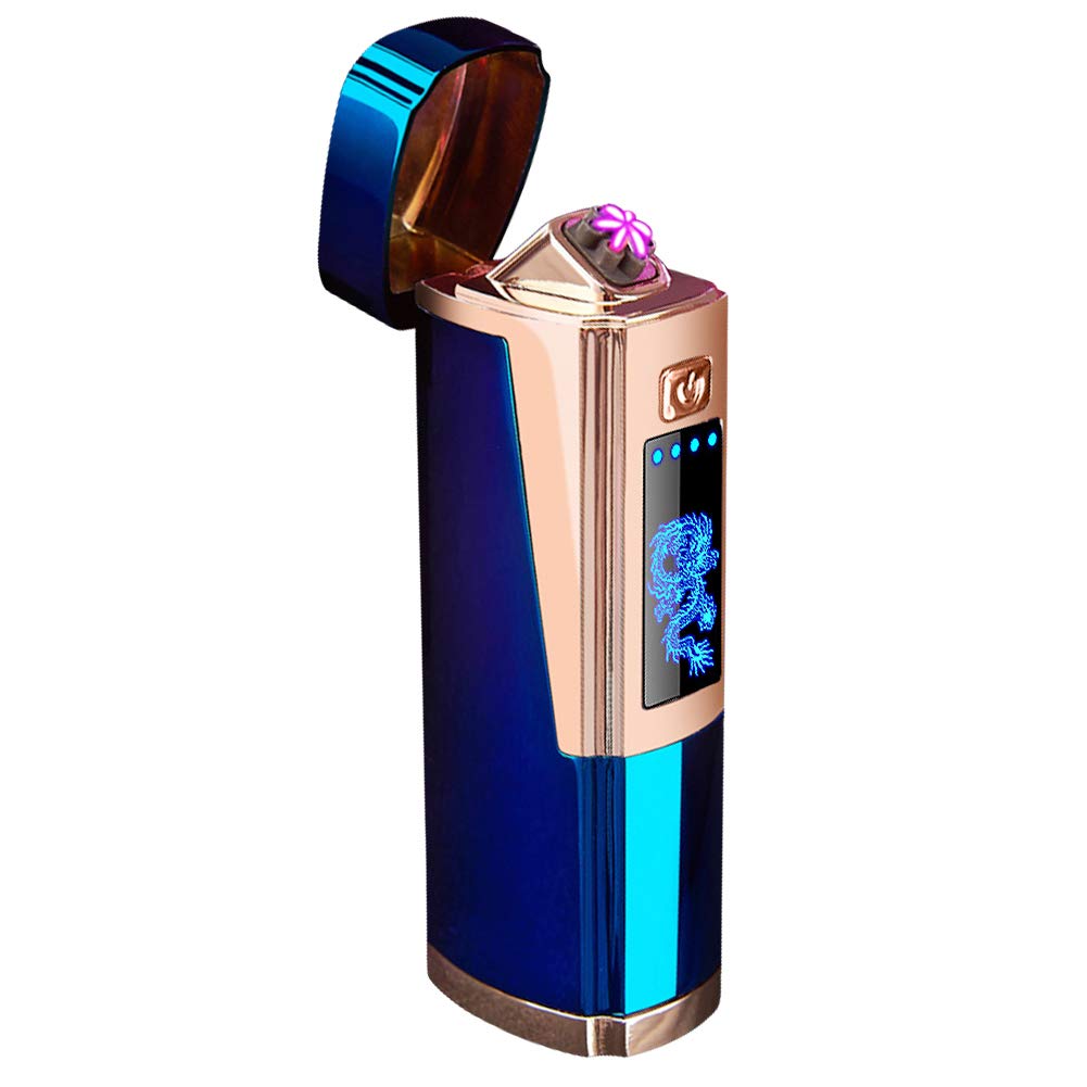 Buy QIMAOO Electric Lighter, Triple Arc USB Rechargeable Lighter