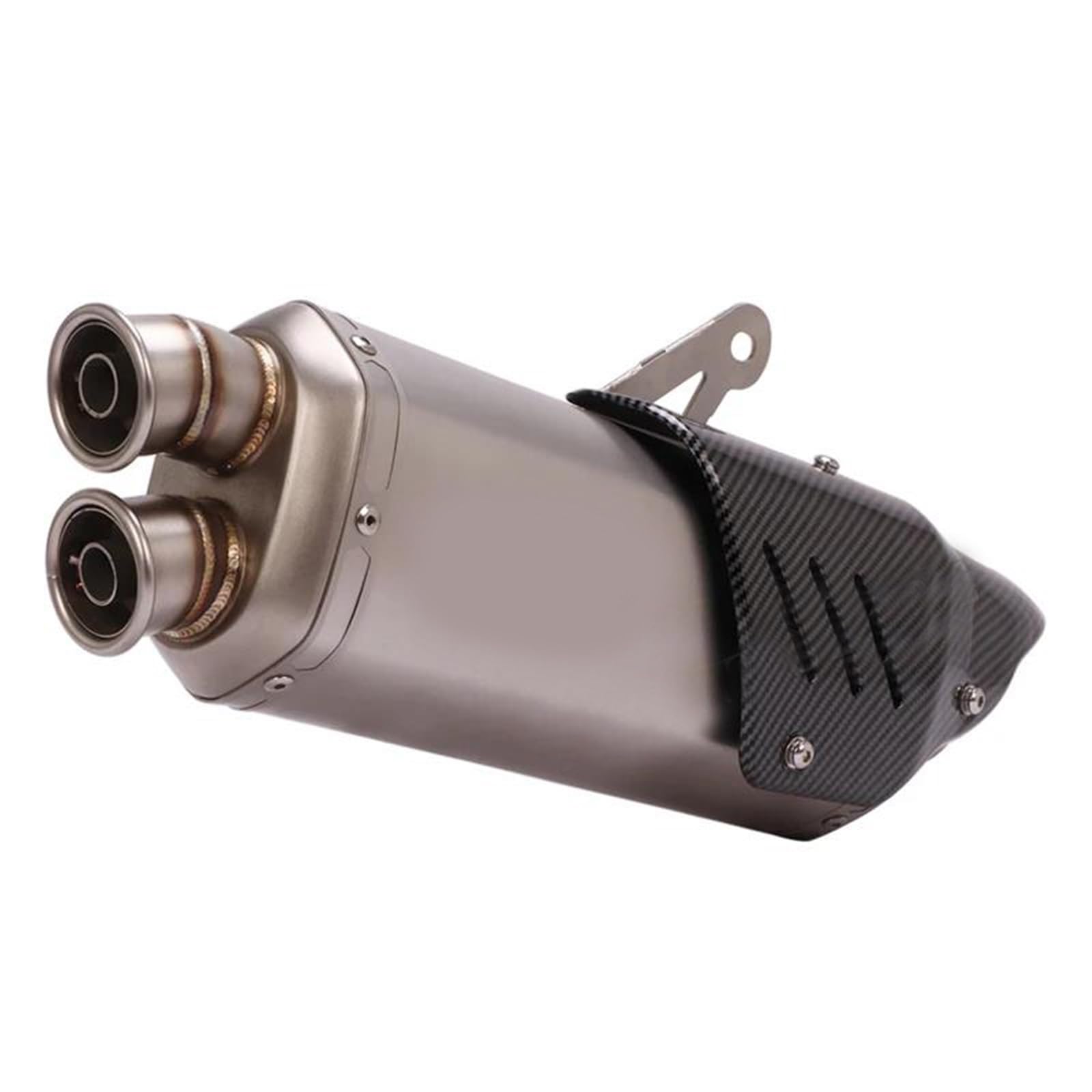 Silenciador de escape de 51 mm que elimina el exceso de ruido en motos Yamaha NMAX 155 y FZ 6N 7