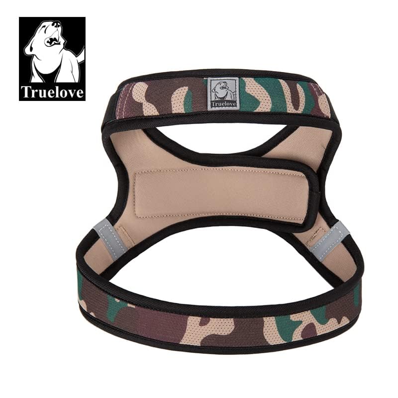 WINHYEPET Truelove Dog Harness Soft Mesh Reflective Breathable Step-In Dog Harness,Easy Adjustment Harness with Safety Buckle for Extra Small and Small Dogs Vest Harness TLH3013(Camouflage,S) - Image 3