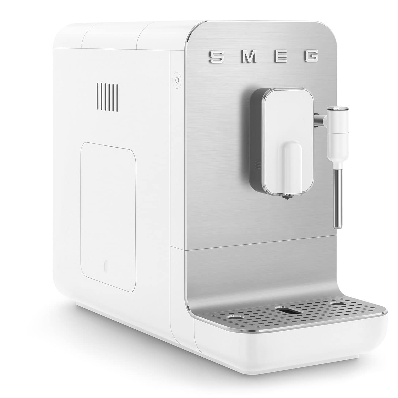 Smeg BCC02WHMUK 50’s Retro Style Bean to Cup Coffee Machine with Milk