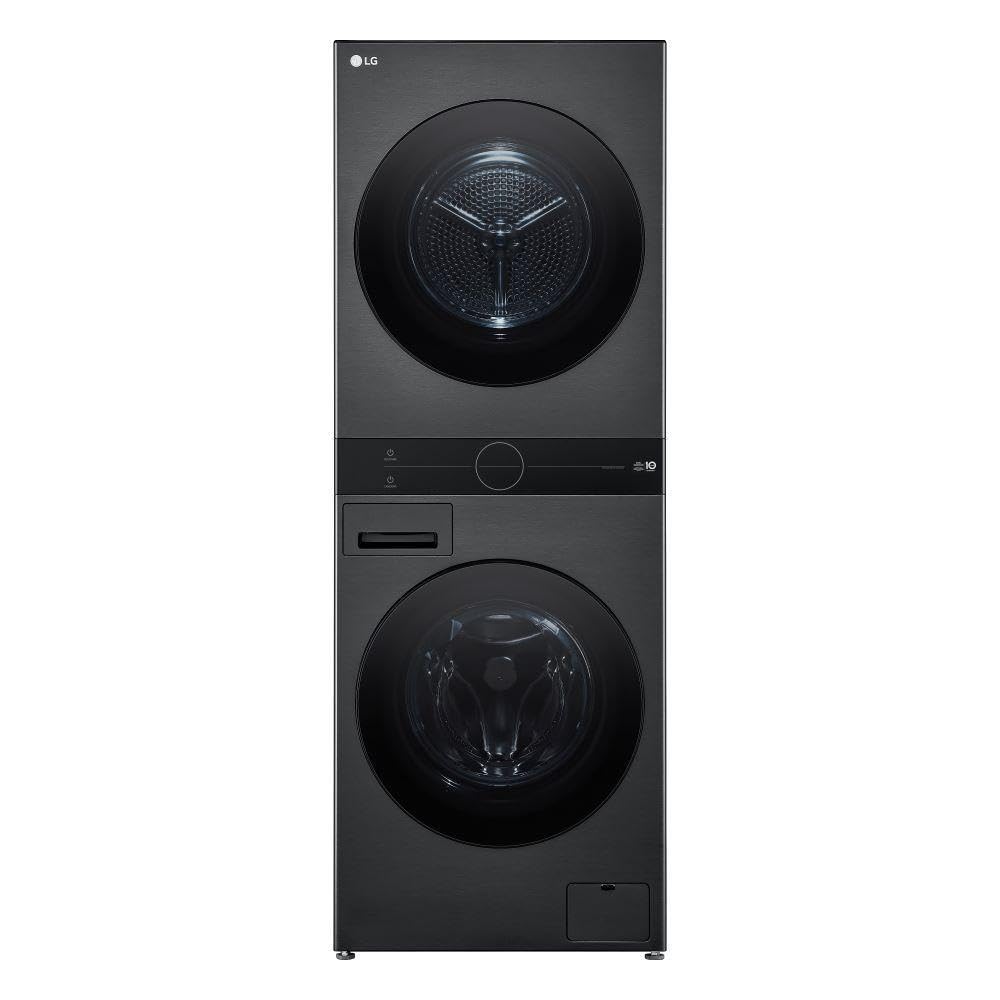 Lava e Seca Torre 14kg Lg Smart Black Inox - Wk14bs6a