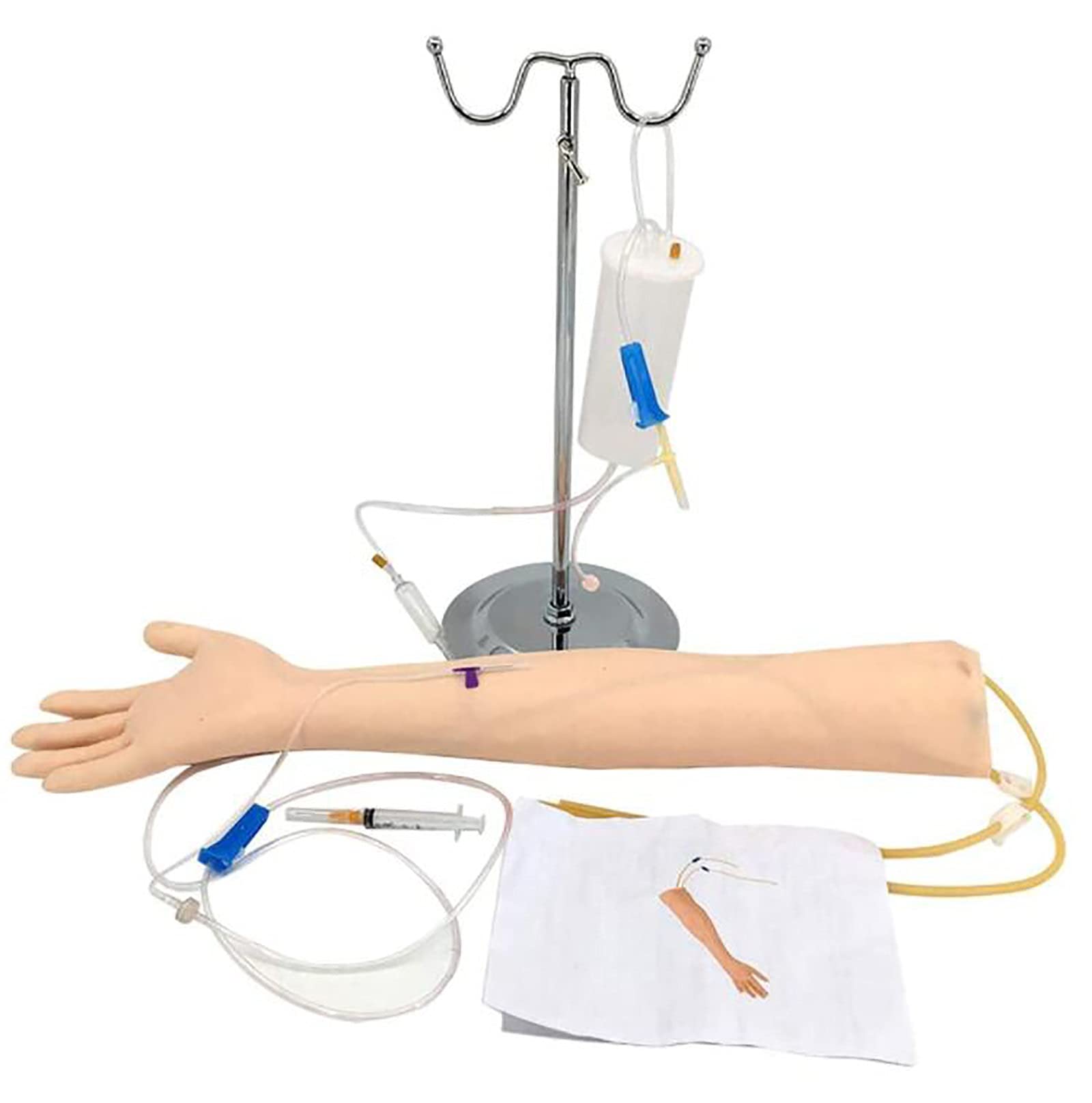 summerrIV Practice Arm - Phlebotomy and Venipuncture Practice Arm - Designed for Training and Perfecting IV, Phlebotomy,Venipuncture Procedures and Techniques