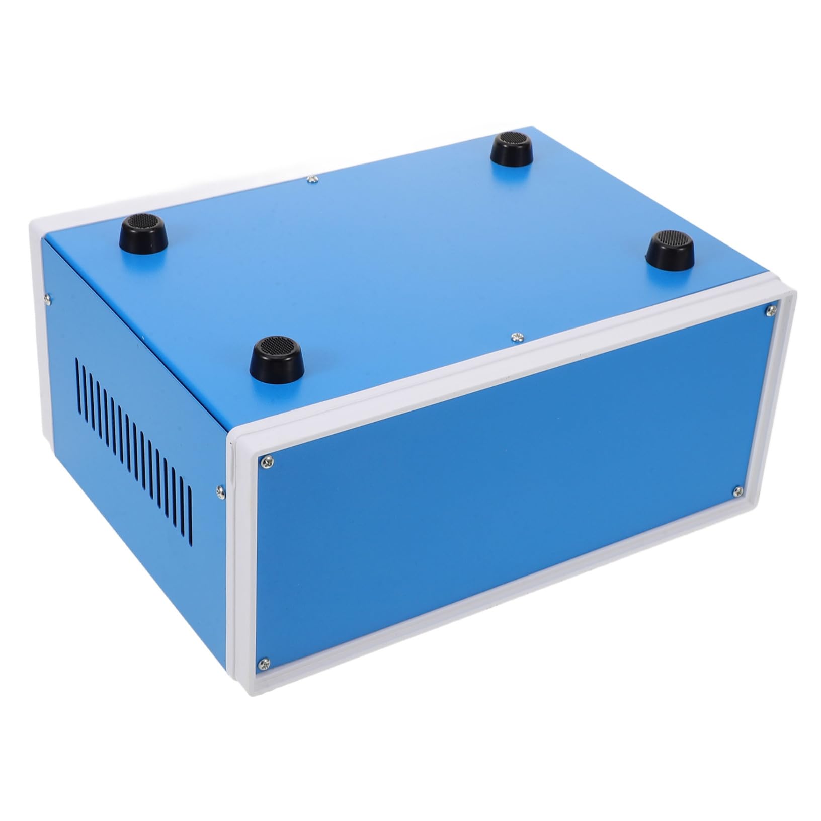 Scatola Elettrica in Metallo Blu 110x250x190mm per Piccoli Terminali e Scatole di Segnale, Facile da Posizionare e Sollevare, per Stazioni della Metropolitana e Aeroporti