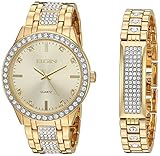 Elgin Men's FG160016GTST Analog Display Analog Quartz Two Tone Watch Set