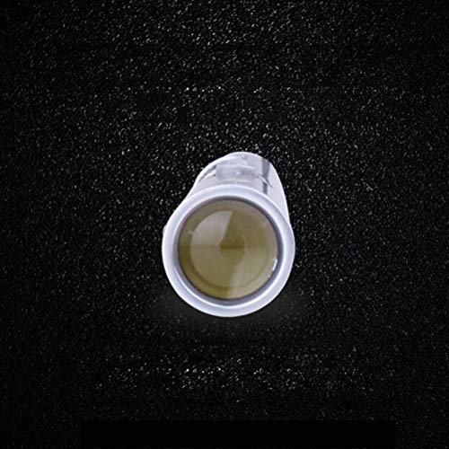 Uonlytech mini lanterna de LED USB recarregável bolso de aço inoxidável lanterna elétrica de alta lu