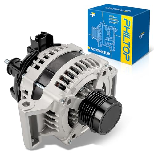 Image of PHILTOP 11795N New Alternator 150A Compatible with 2017-2021 Acadia 2.5L | New Alternator 150A for 2017-2021 GMC Acadia 2.5L, 2018-2019 Chevy Traverse 2.0T, OE 11795N, BR6565D, 23286558