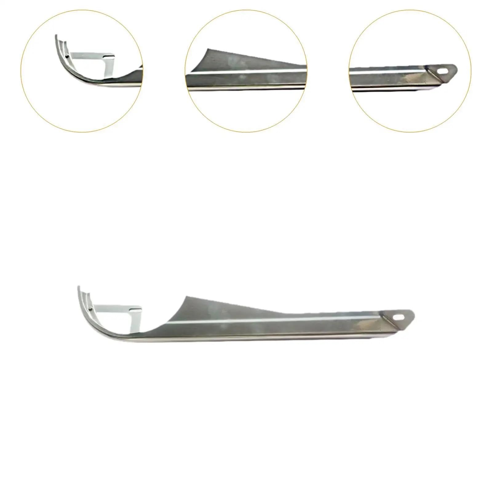 Copricatena Bicicletta Copertura della protezione della catena della bicicletta Robusto metallo resistente all'usura Accessori for la guida leggeri Guscio di protezione for bici facile da installare