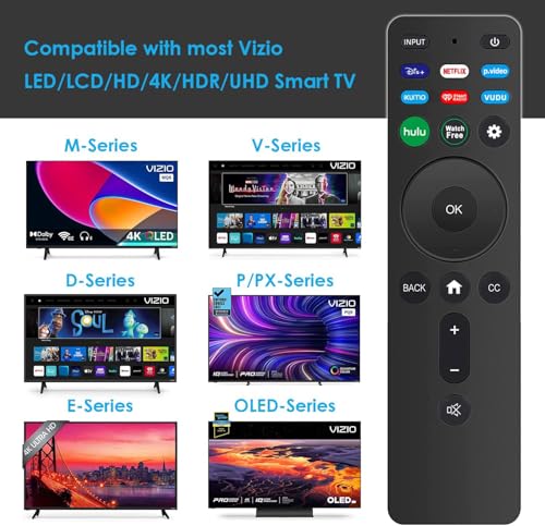 Télécommande XRT260 pour TV Vizio - Modèle universel de remplacement