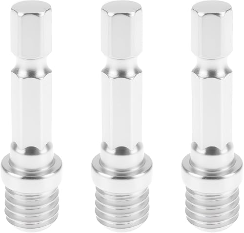 SG Store Adaptateur de Perceuse Hexagonale 3x M10 Adaptateur 1/4 