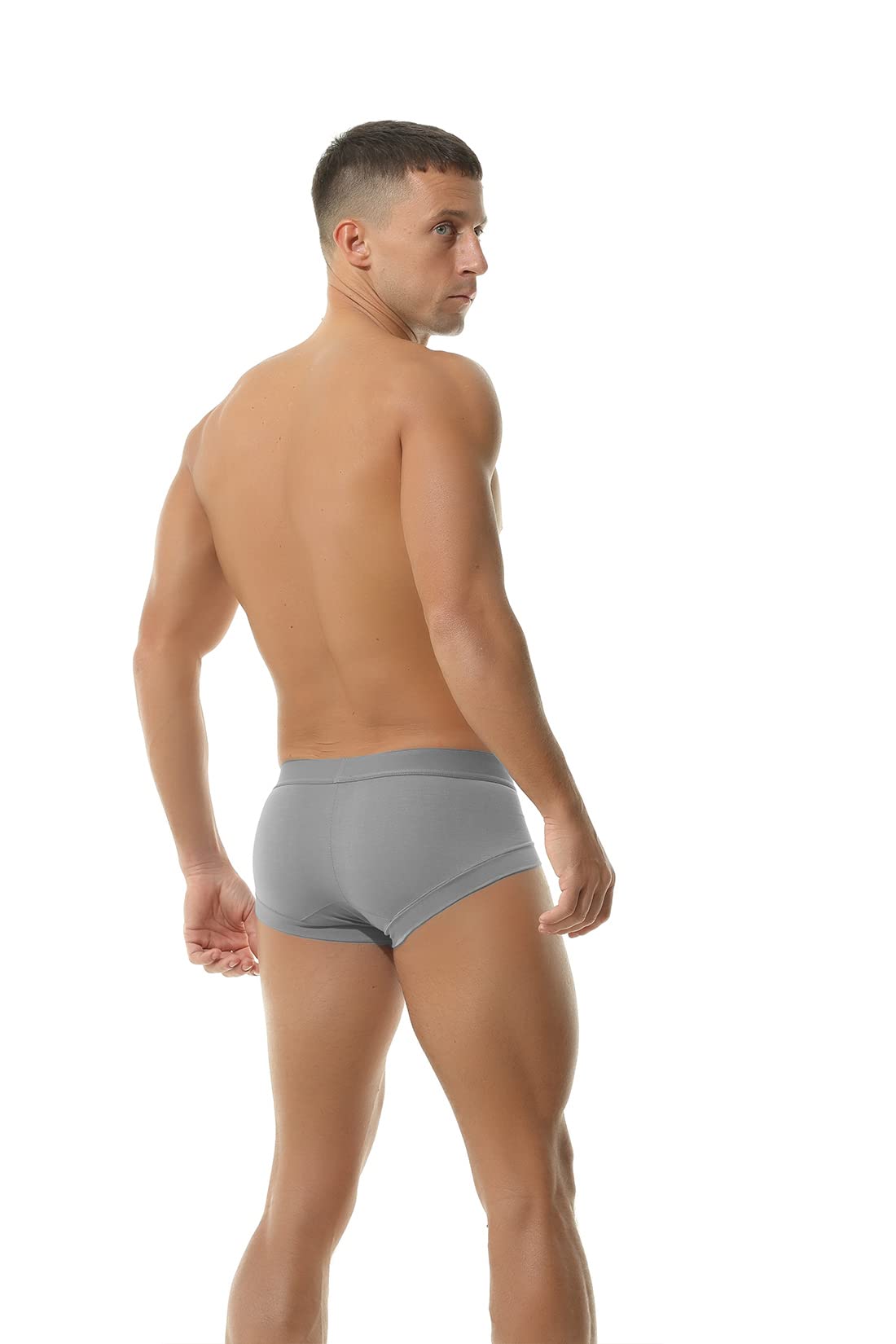 Hoerev Lot de 4 sous-vêtements en Fibre Super Douce et Confortable pour Hommes