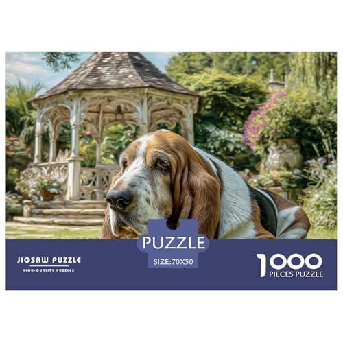 Puzzle de 1000 piezas de perro ideal como regalo original de decoración familiar
