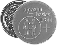 Vista 4 de Yaxa Basics Paquete de 12 pilas de botón alcalinas LR44, 1.5 voltios, potencia de larga duración, sin mercurio