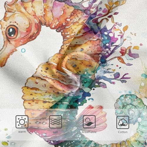 Colorful Seahorse Toddler Girls's Underwear 2T 202b87413