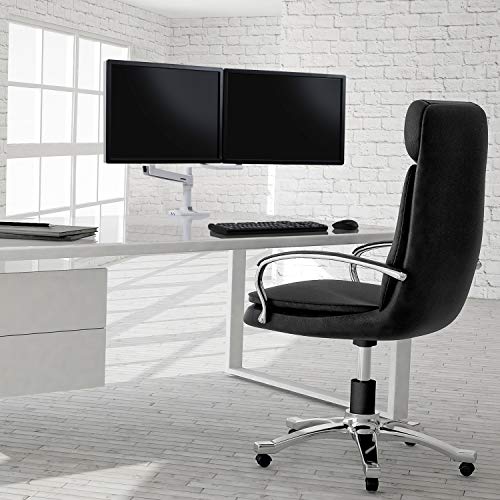 Bras LX Ergotron support double écran 25 pouces VESA bureau - 5