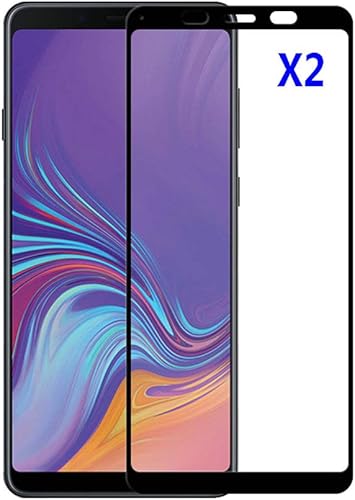 Paquete de 2 protectores de pantalla de vidrio templado transparente para Samsung Galaxy A9 2018 A9200/A9S