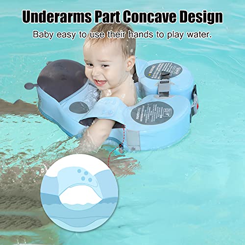 burko Boia de natação para bebês Boia de natação não inflável para bebês macia à prova d'água e ami