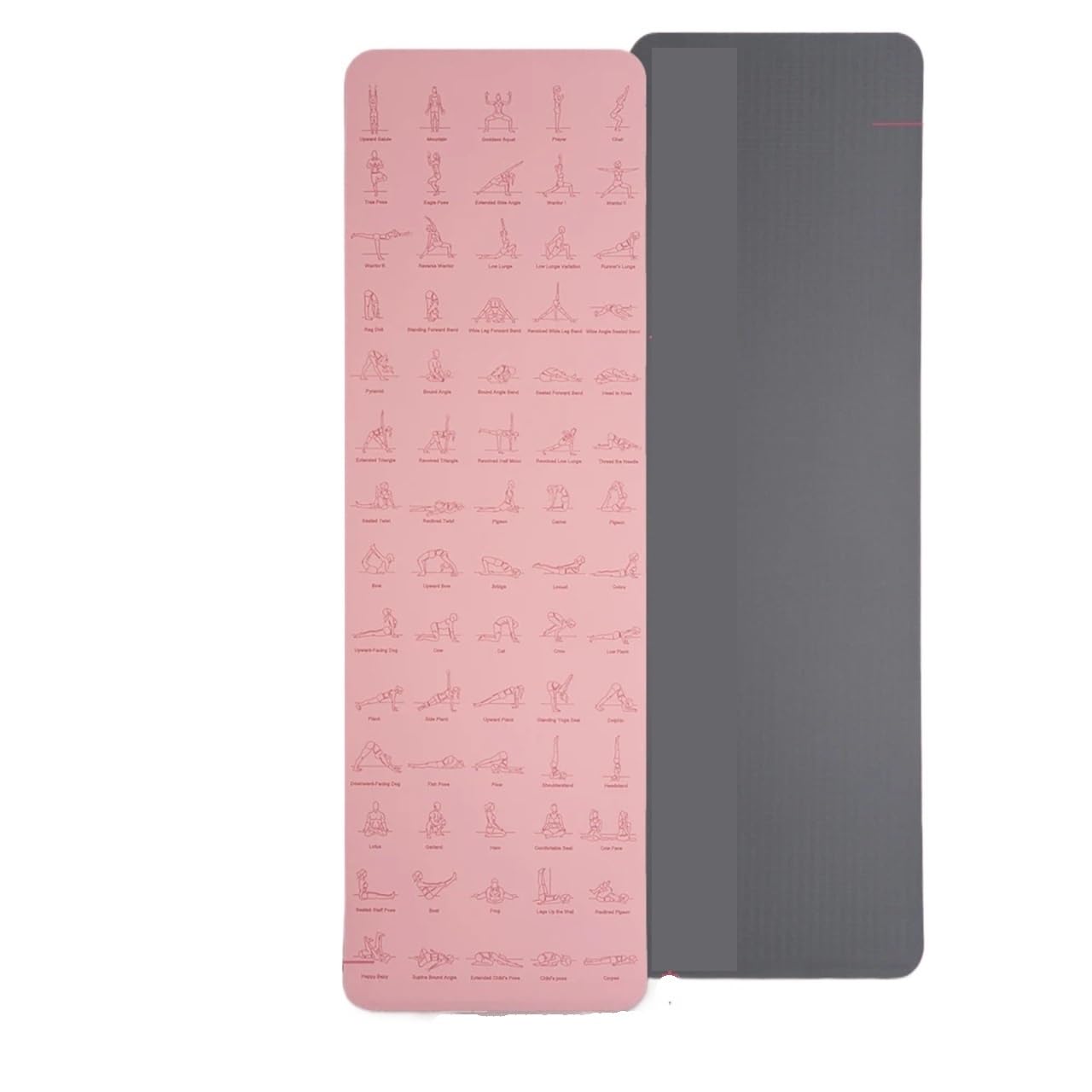 Tappetino Yoga Tappetino yoga 183 cm*57 cm Fitness sportivo antiscivolo ecologico for esercizi e ginnastica pilates