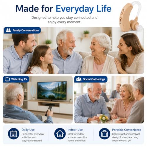 Image of Zyphen Advanced Hearing Machine Ear Machine Ear Hearing Aid Machine /Earing Machine /Ear Machine For Old Age /Kaan Ki Machine /Sound Ampifier Machine