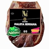 2.5 Kg Spanischer knochenloser Serrano Schinken RESERVA 100% natürlich - Ein echtes spanisches Gourmet-Erlebnis, das Sie mit Ihren Lieben teilen können - Jamon Serrano Schinken ohne Knochen