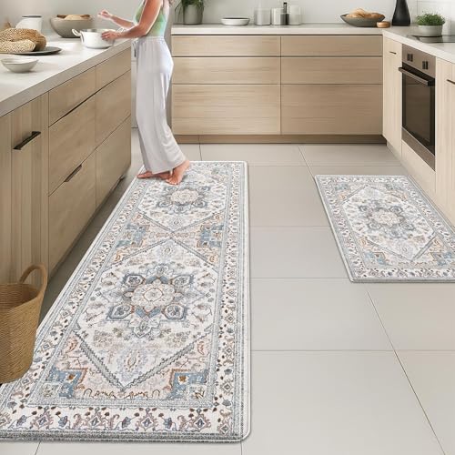 Arttown Anti-Fatigue Kitchen Mats Set (2 Pcs)