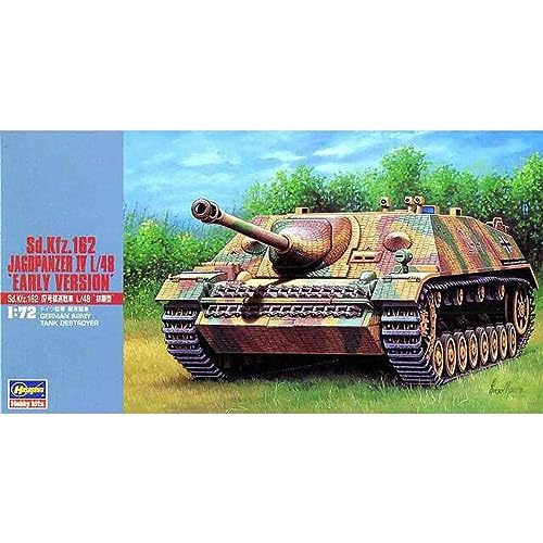 Maquette plastique Hasegawa SDKFZ.162 version précoce échelle 1:72