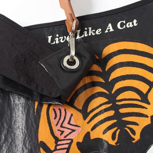Bolso Tote para Mujer con Correa Removible y Nylon Plegable miniatura 5