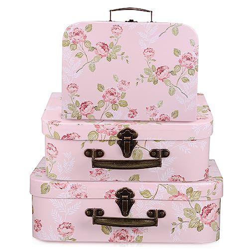 Boîtes de rangement carton à fleurs pour réceptions et anniversaires