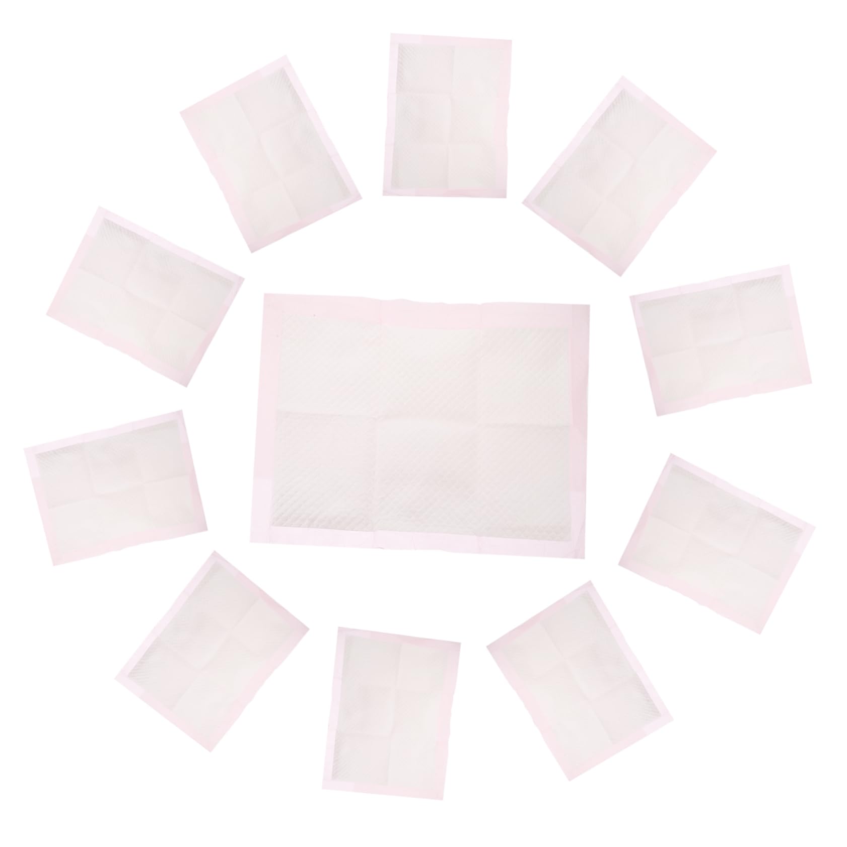 Toddmomy 100pièces Tapis Absorbants pour Chiens Et Tapis De Dressage pour Animaux De Compagnie Matelas Ultra-absorbants pour Chiots Et Petits Chiens De Propreté Et Portables