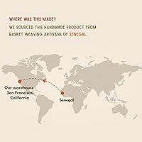 Vista 7 de Cesta pequeña de arcoíris, cesta con capucha de tapa, cesta tejida a mano, 12 pulgadas de ancho, 14 pulgadas de alto