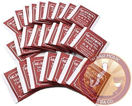 Foojoy Wuyi Oolong (Wu Long) Weight Loss Tea 25 Tea Bag Net Wt. 1.76oz by FooJoy
