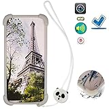 HYJKB Funda para Weimei Weplus We Plus 3 Weimei Weplus 3 Funda Silicone Border + Placa dura de la PC Stand Carcasa Case Cover BLTT