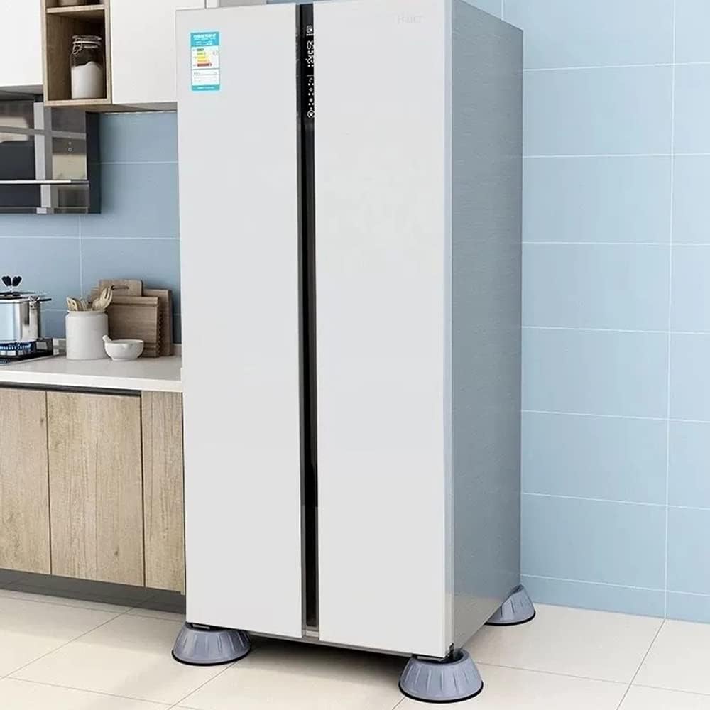 Tampon à Pied Anti-Vibration Universel pour Lave-Linge et Sèche-Linge - Pack de 4, Réduction du Bruit et Stabilité - Description