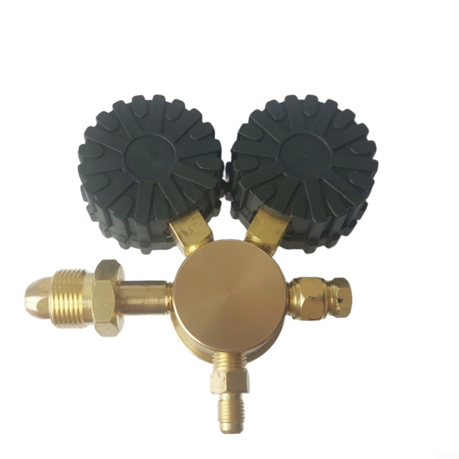 Regolatore di pressione di azoto in ottone G5/8 filettatura esterna Riduttore di pressione con manometro 1-200 bar ingresso 1-60 bar uscita