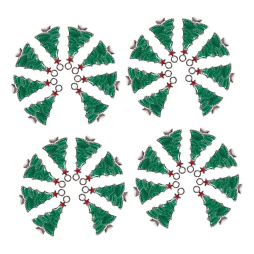 Breloques sapin de Noël en alliage pour personnaliser vos accessoires et cadeaux