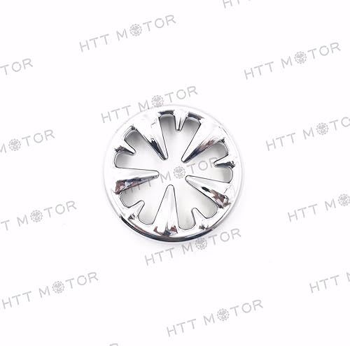 Miniatura 5 de HTTMT MT325-016- Compatible con Shadow 600 750 1100 Spirit Magna Sabre VTX 1300 1800 - Cubierta cromada para bocina