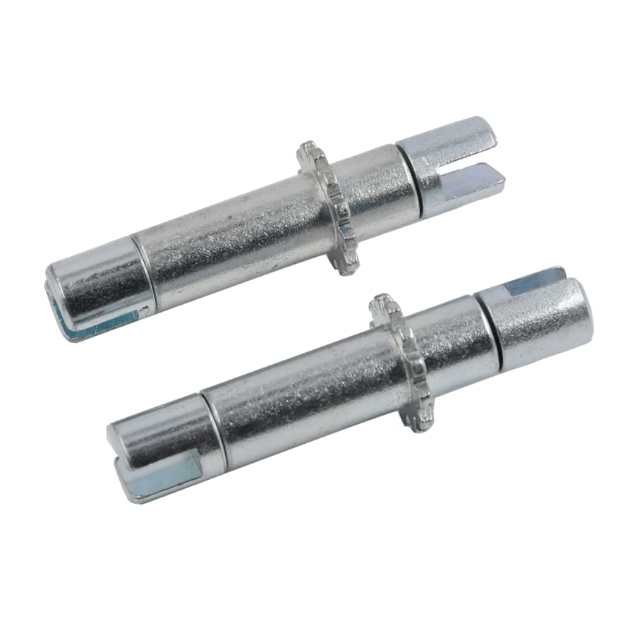 VHEUHZ 2 piezas Ajustador de la zapata del freno de mano compatible con Volvo XC90 2002-2013 10253021 Plata